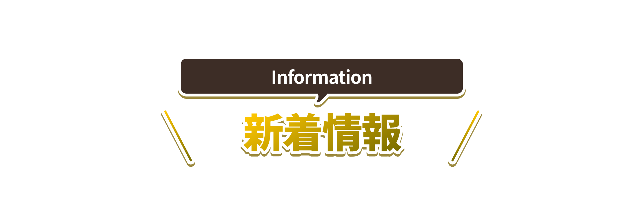 新着情報